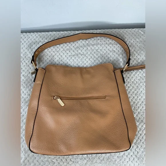 Montana West Tan Hobo Shoulder Bag - Picture 3 of 9